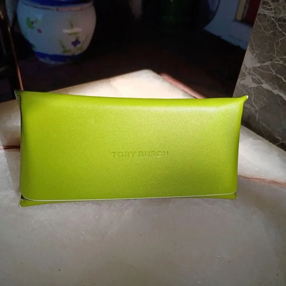 Tory Burch Women's Green Sunglasses Case